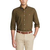 Slim Fit Shirt in Garment Dyed Oxford Cotton