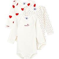 Pack of 3 Bodysuits in Organic Cotton