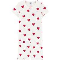 Organic Cotton Short Pyjamas in Heart Print