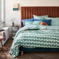 Macha Graphic 100% Cotton Fitted Sheet