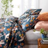 Letti Tropical Floral 100% Cotton Percale 200 Thread Count Flat Sheet