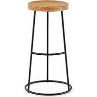 Iska Elm Bar Stool, H76cm