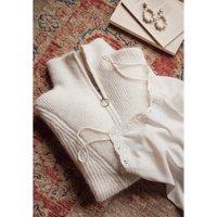 Embroidered Scalloped Cami