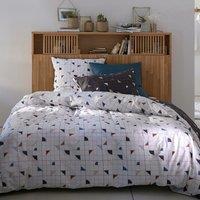 Belmont Geometric 100% Cotton Reversible Duvet Cover