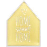 Home Sweet Home Slogan LED Light Box