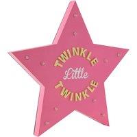 Twinkle Twinkle Star LED Light Up Sign