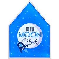 To The Moon and Back LED Light Box