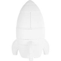 Kids White Ceramic Rocket Night Light