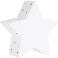Kids White Ceramic Star Night Light