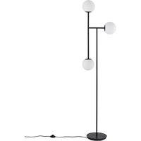 Atea Metal & Opaline Glass Floor Lamp