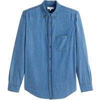 Denim Long Sleeve Shirt in Regular Fit