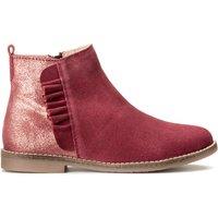 Kids Leather Chelsea Boots with Zip Fastening