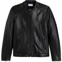 Leather Bomber Jacket