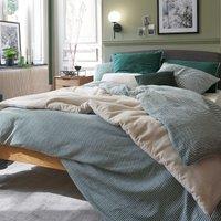 Abella Linen and Washed Cotton Chambray Quilt