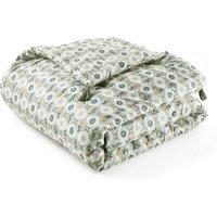 Manosque Floral Tile 100% Washed Cotton Quilt