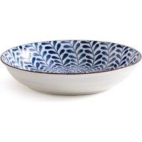 Set of 4 Rowl Leaf Patterned Soup Bowls