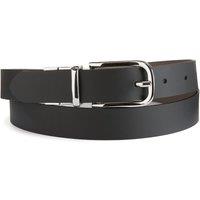 Reversible Slim Leather Belt