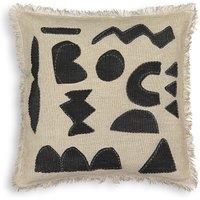 Sokobe Abstract Square 100% Linen Cushion Cover