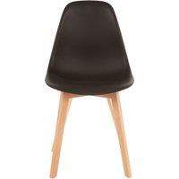 Scandi Style Chair with Beechwood Legs