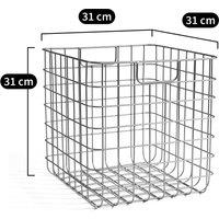 Pikoa Metal Wire Basket