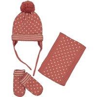 Recycled Hat, Snood and Mittens Set