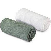 Set of 2 Organic 100% Cotton Towelling Changing Mat Covers