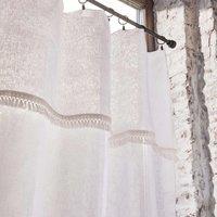 Pampa Sheer Linen Curtain Panel