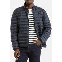 Lightweight Packable Padded Jacket with High Neck