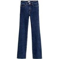 Push-Up Bootcut Jeans in Organic Cotton, Length 33"