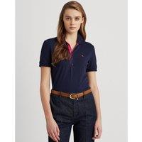 Cotton Polo Shirt with Short Sleeves