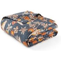 Letti Floral Cotton Voile Kantha Quilt