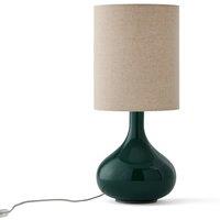 Juna Glass & Linen Table Lamp