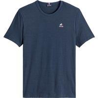 Cotton Essential T-Shirt with Embroidered Logo and Short Sleeves