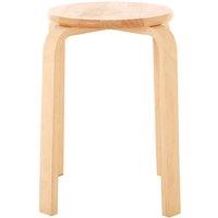Hattie Heavea Wood Stackable Stool
