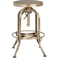 Steel Adjustable Bar Stool