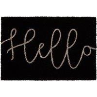 Hello Coir Doormat