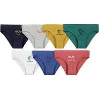 Pack of 7 Briefs in Cotton, 2-13 Yeras