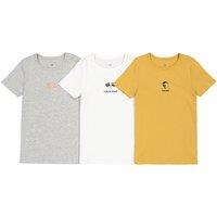 Pack of 3 T-Shirts in Racing Print Cotton