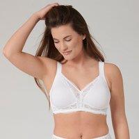 Modern Lace + Cotton Bra Without Underwiring