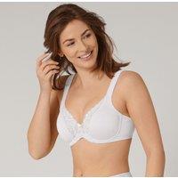 Modern Lace + Cotton Full Cup Bra