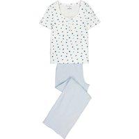Finely Ribbed Cotton Pyjamas, 10-18 Years
