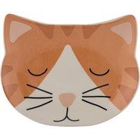 Ginger Cat Bowl 16X13cm