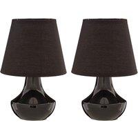 Set of 2 Ceramic Table Lamps