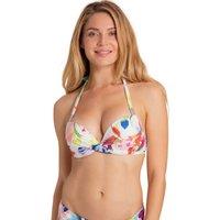 Palma Recycled Bikini Top in Floral Print