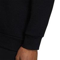 Cotton Mix Sweatshirt with Large Logo and Crew Neck