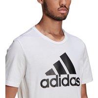 Cotton T-Shirt with Large Logo Print and Short Sleeves