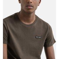 Logo Cotton T-Shirt with Short Sleeves, 10-16 Years