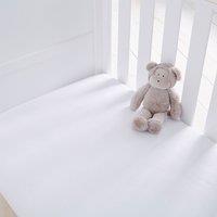 Pack of 2 Safe Nights Cot Fitted Sheet