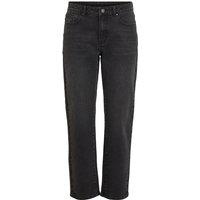 Straight Ankle Grazer Jeans in Mid Rise