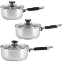 Everyday 3-Piece Saucepan Set